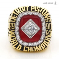 1990 Detroit Pistons Championship Ring(Silver)